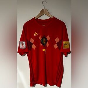 ADIDAS MENS BELGIUM DE BRUYNE JERSEY